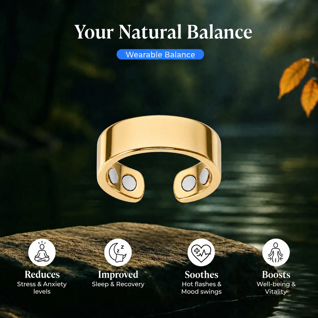 Hematix gold ring - your natural balance