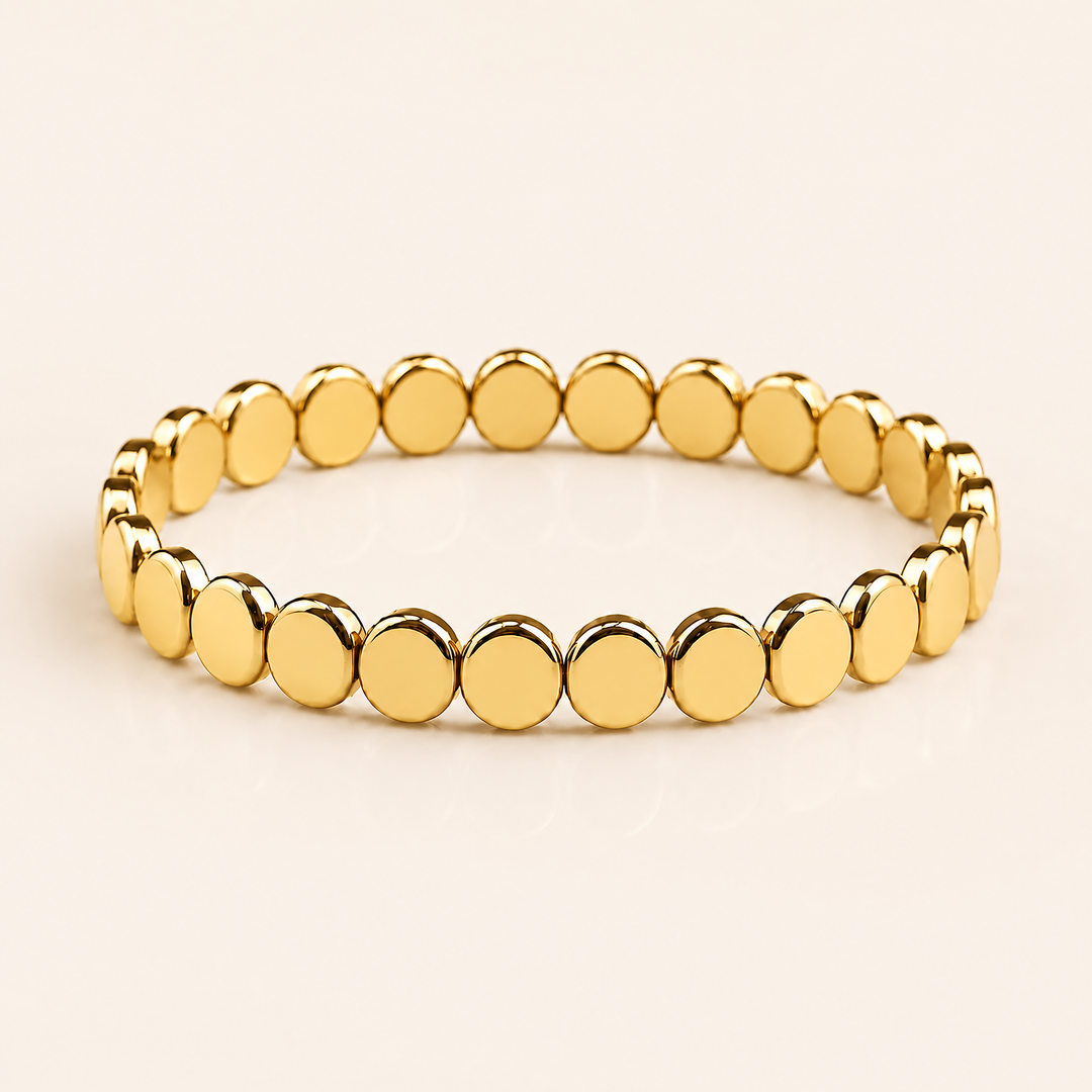 HEMATIX hematite bracelet for women - Gold
