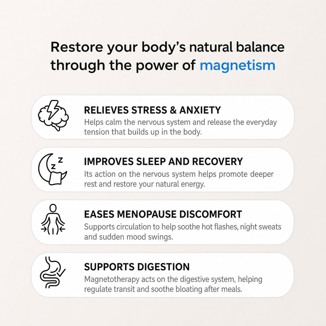 Restore your natural balance through the power of magnetism