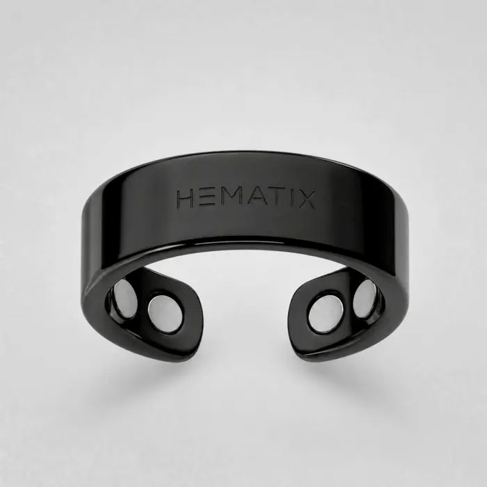 Hematix ring with pulsing magnetic waves