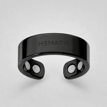 Hematix ring with pulsing magnetic waves