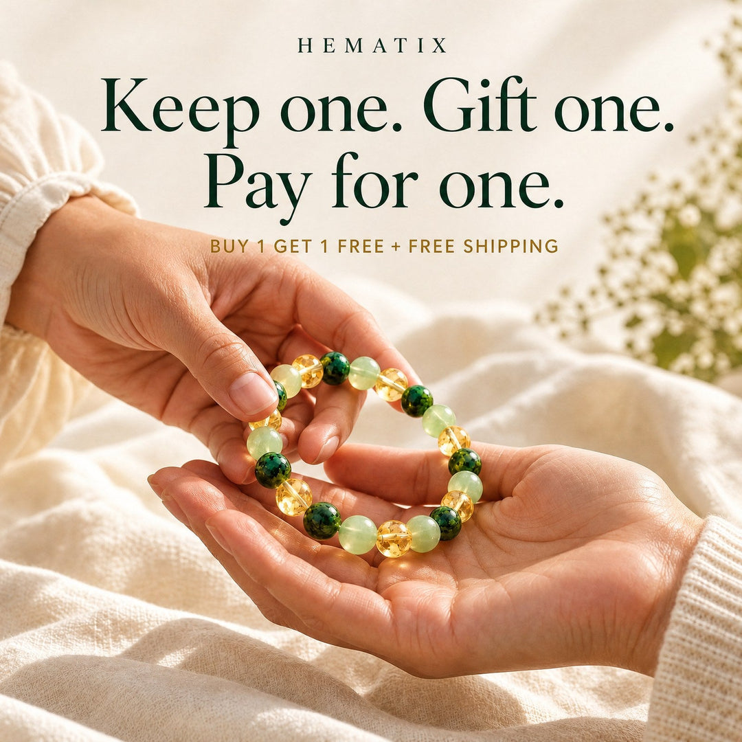 Keep one, gift one, pay for one — Buy 1 Get 1 Free + free shipping
