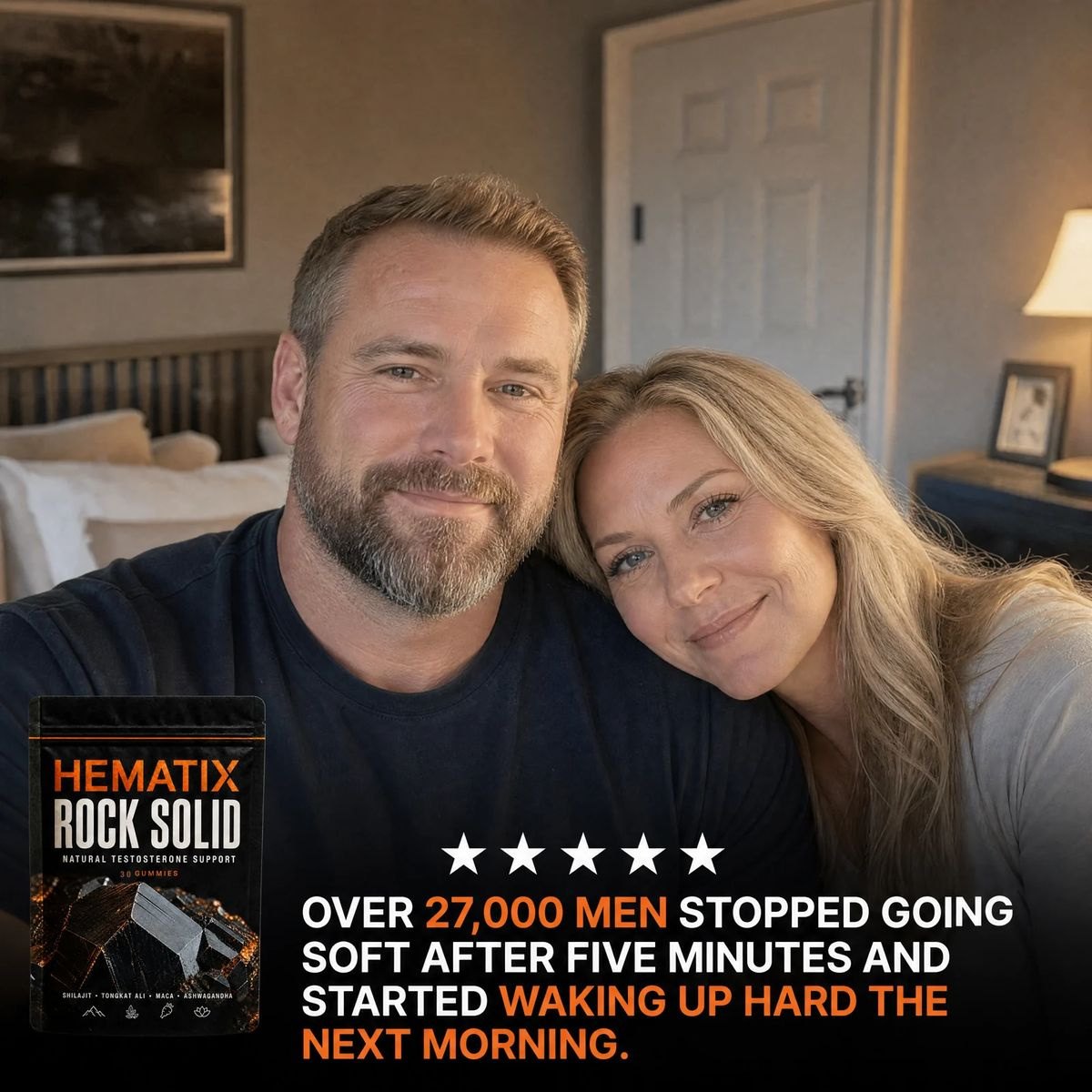 HEMATIX ROCK SOLID — 27,000 men stopped going soft